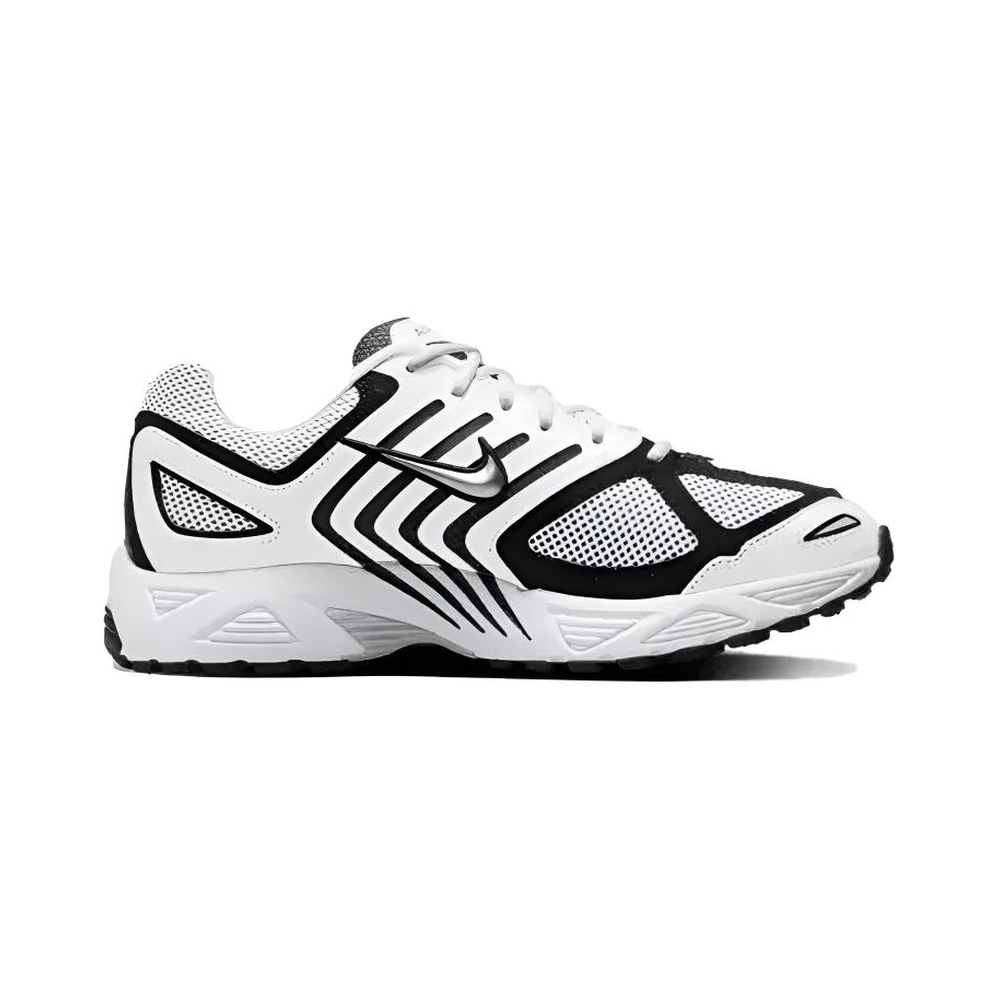 White / Black / Metallic Silver