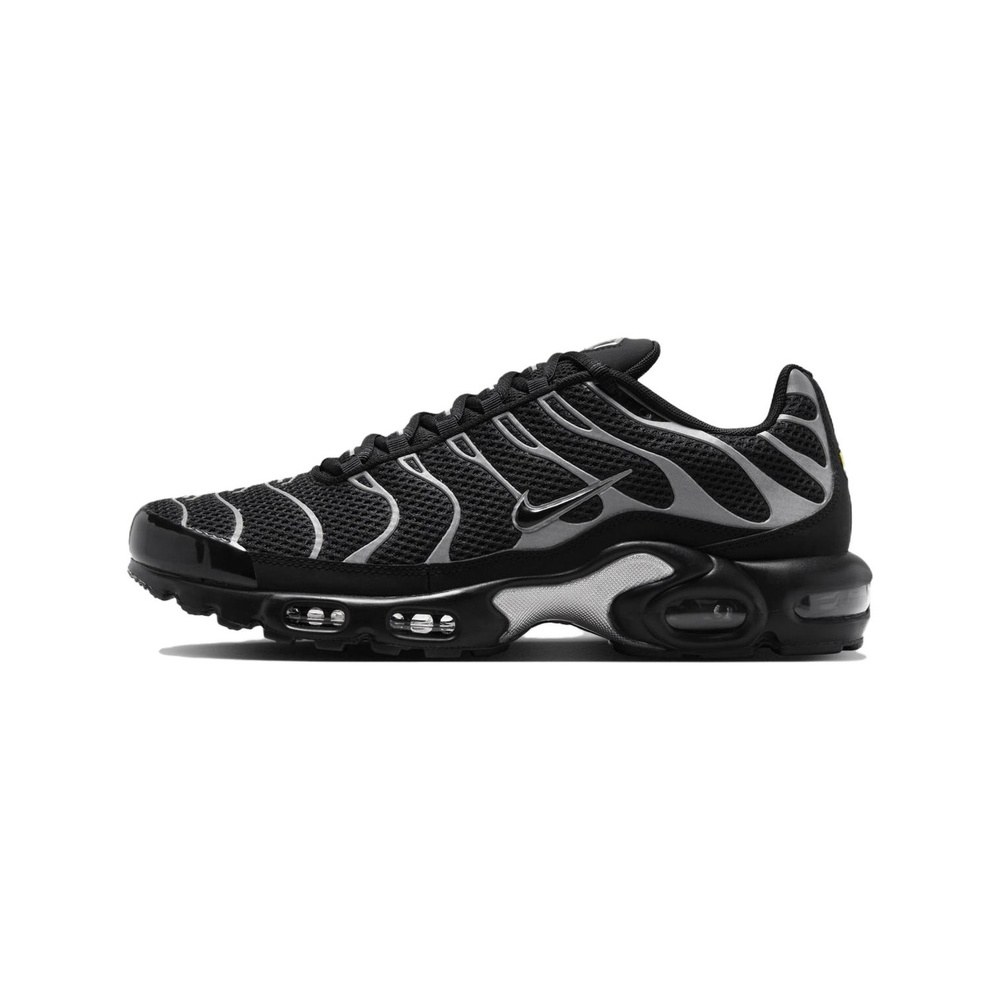 Reflective Black Metallic Silver