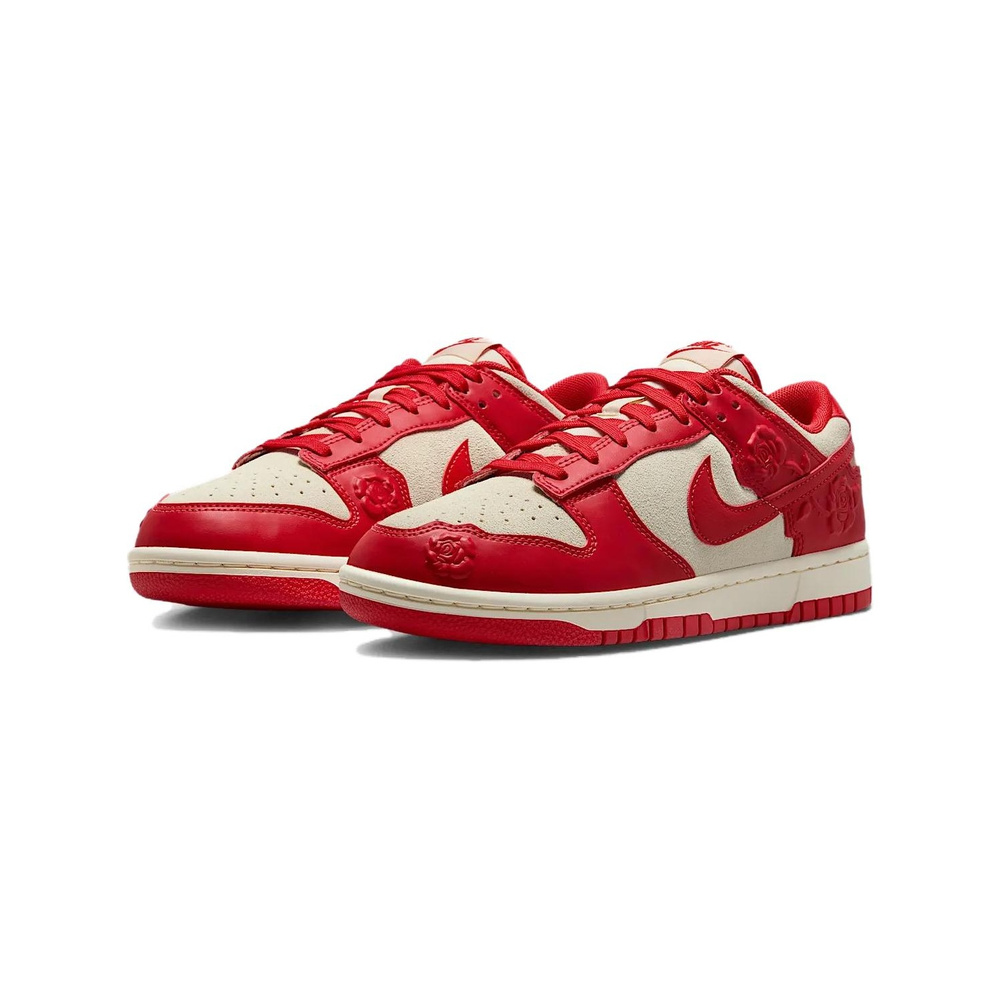 Nike Dunk 'Coconut Milk / Pale Ivory / Black / University Red' Женские