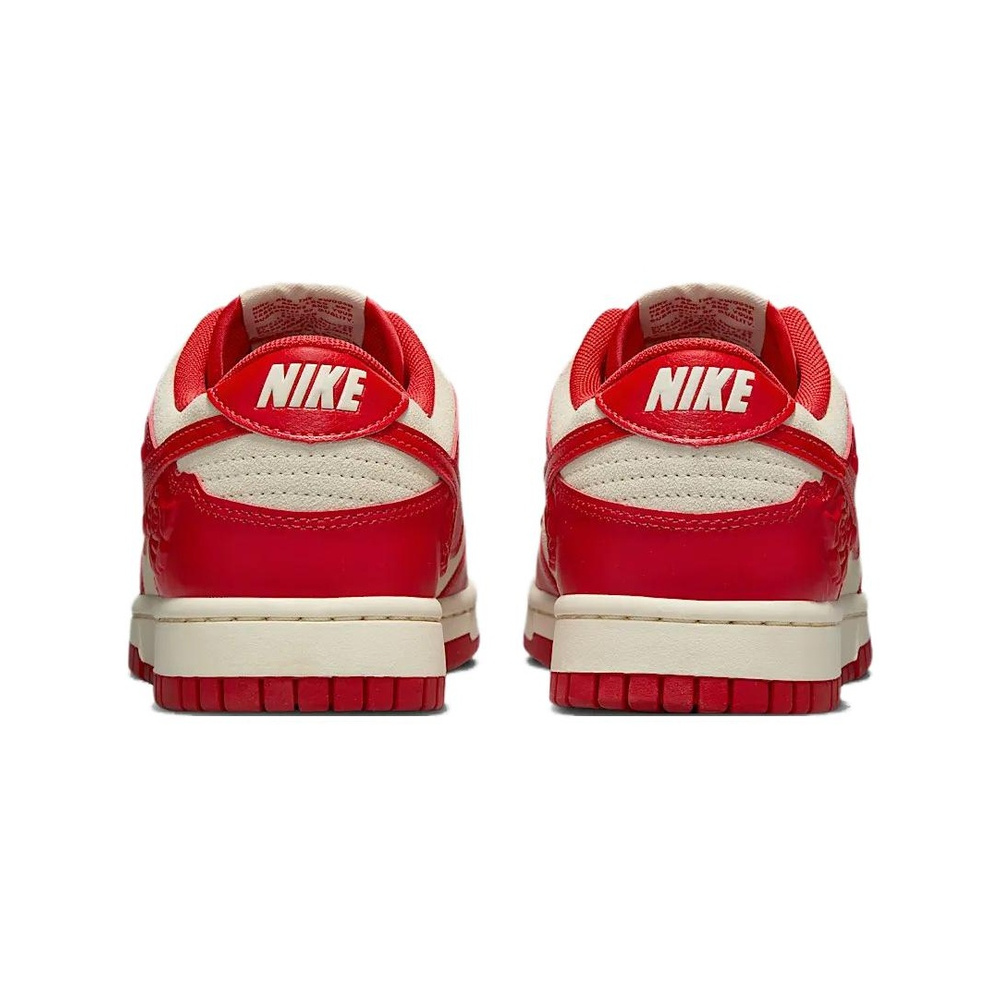 Nike Dunk 'Coconut Milk / Pale Ivory / Black / University Red' Женские