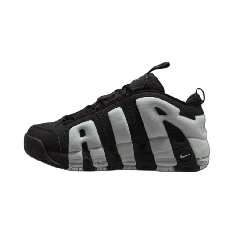 Nike Air More Uptempo 'Black / Hyper Crimson / White / Chrome' Мужские