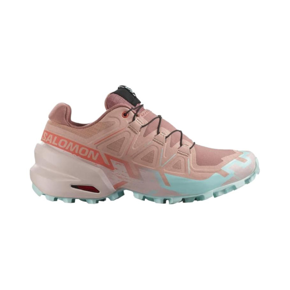 Salomon Speedcross 6 'Mahogany Rose / Hushed Violet / Iced Aqua' Женские