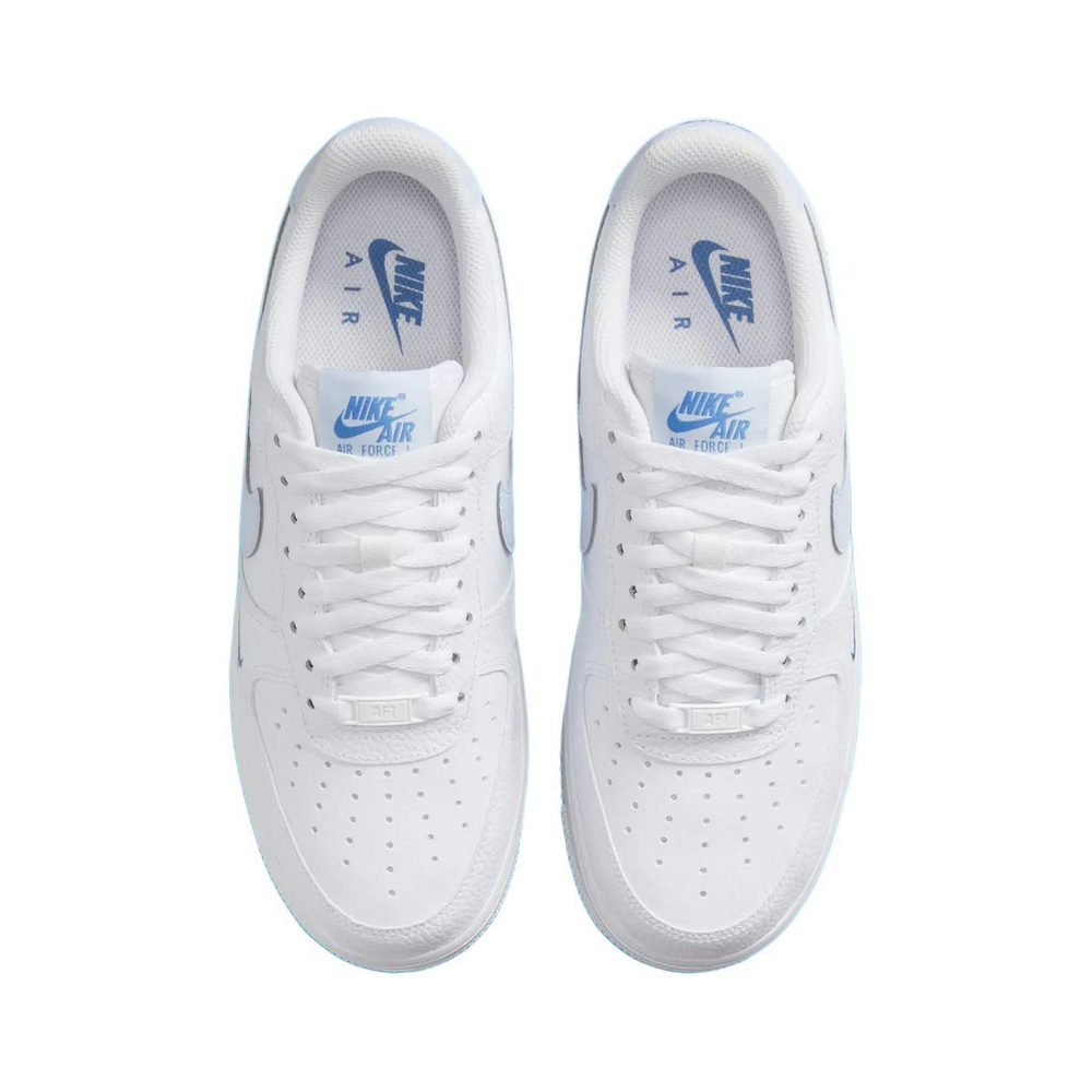 Nike Air Force 1 'Dark Obsidian / University Red / Pure Platinum' Женские