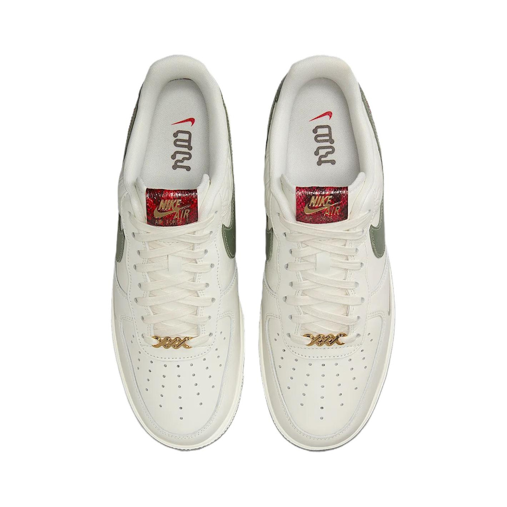 Nike Air Force 1 'White / Metallic Platinum' Мужские