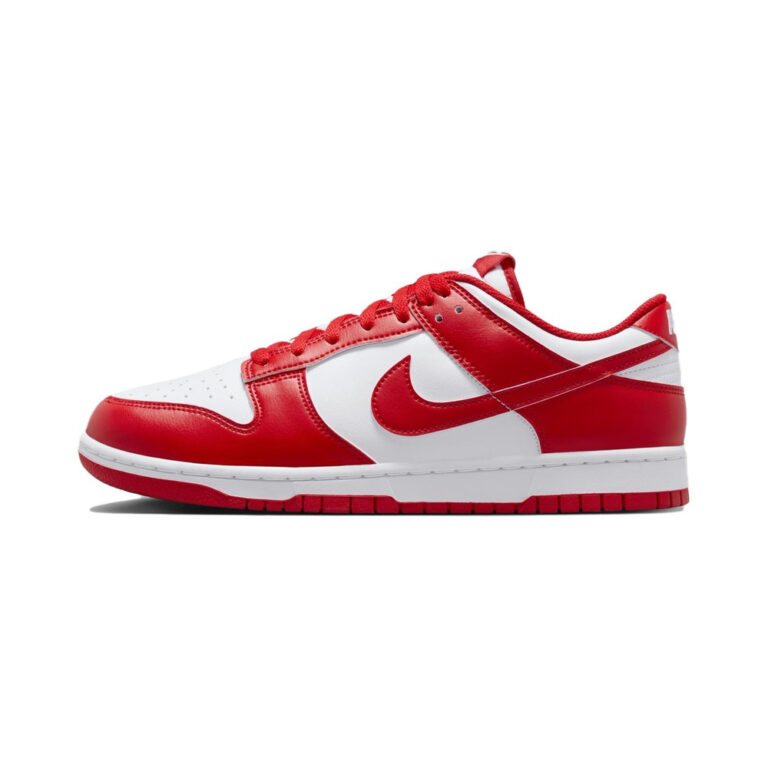Nike Dunk 'White / University Red' Мужские