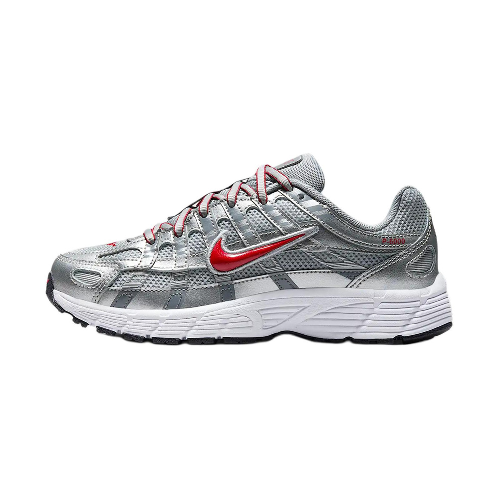 Metallic Silver / Flat Silver / Cool Grey / Gym Red