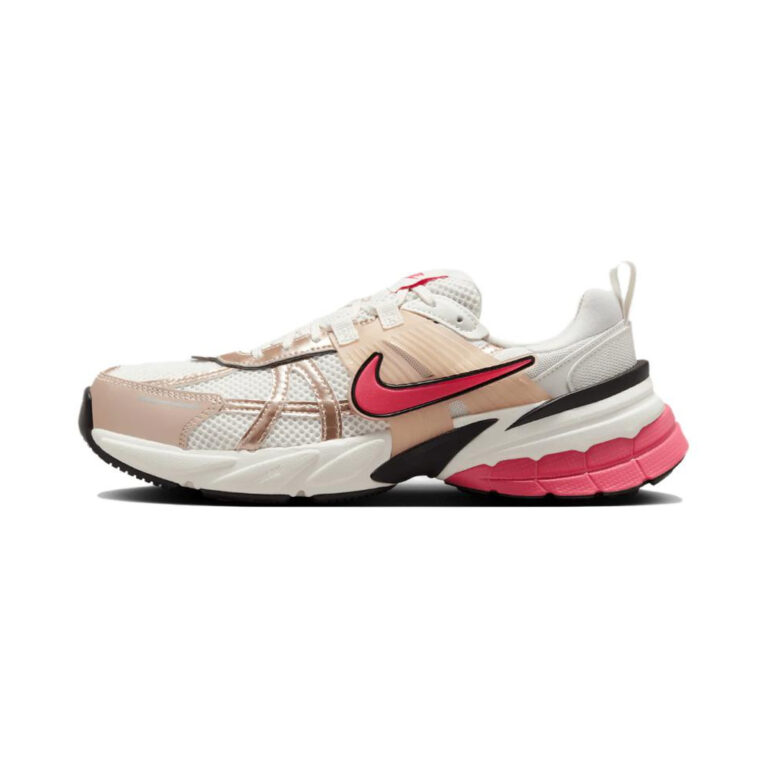Nike V2k Run 'Guava Ice / Aster Pink / Black / Metallic Silver' Женские