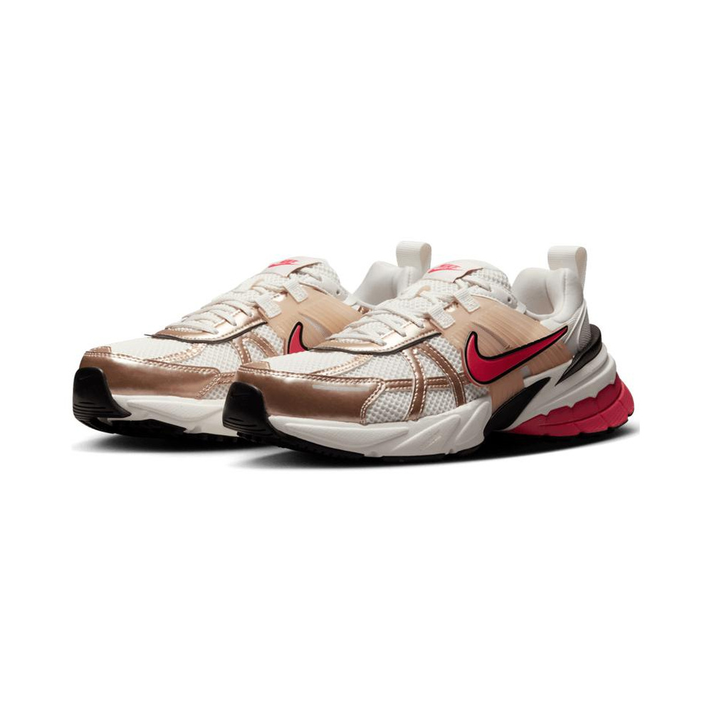 Nike V2k Run 'Guava Ice / Aster Pink / Black / Metallic Silver' Женские