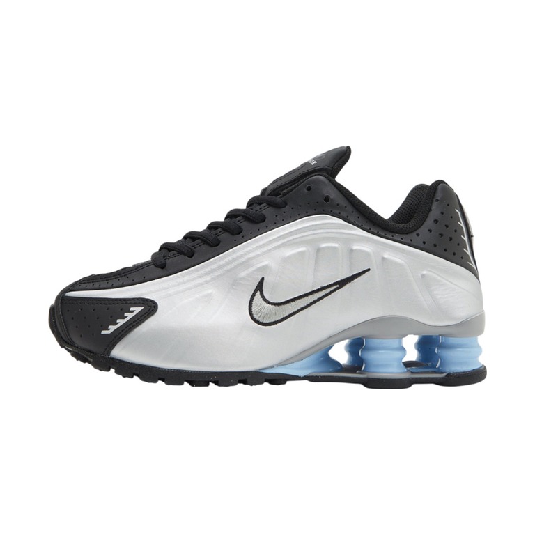Nike Shox R4 'Metallic Silver / Black / Psychic Blue / Metallic Silver' Мужские