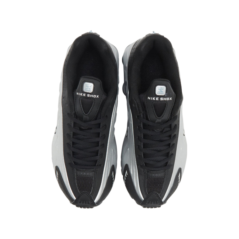 Nike Shox R4 'Metallic Silver / Black / Psychic Blue / Metallic Silver' Мужские