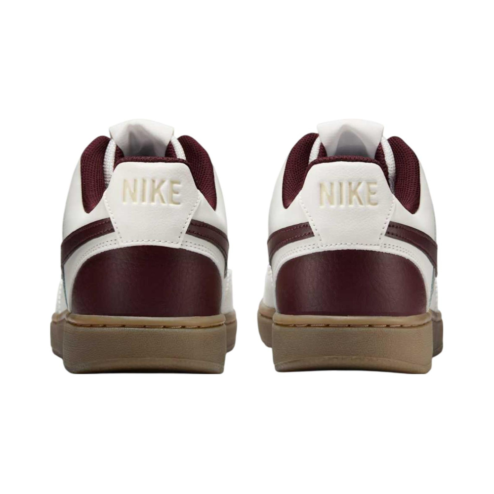 Nike Court Vision 'Sail / Light Khaki / Gum Dark Brown / Burgundy Crush' Мужские
