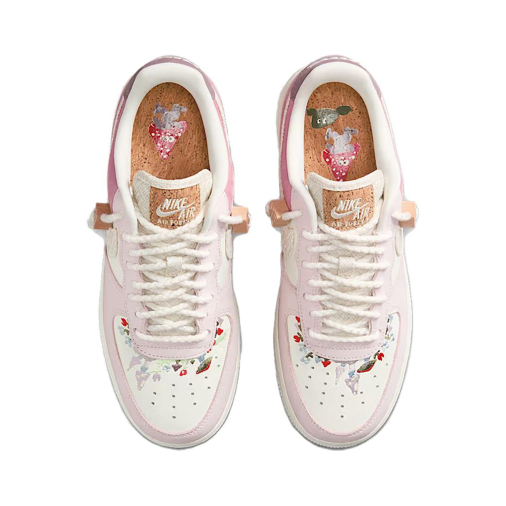 Nike Air Force 1 'White Blue Tint Pure Platinum Chrome' Женские