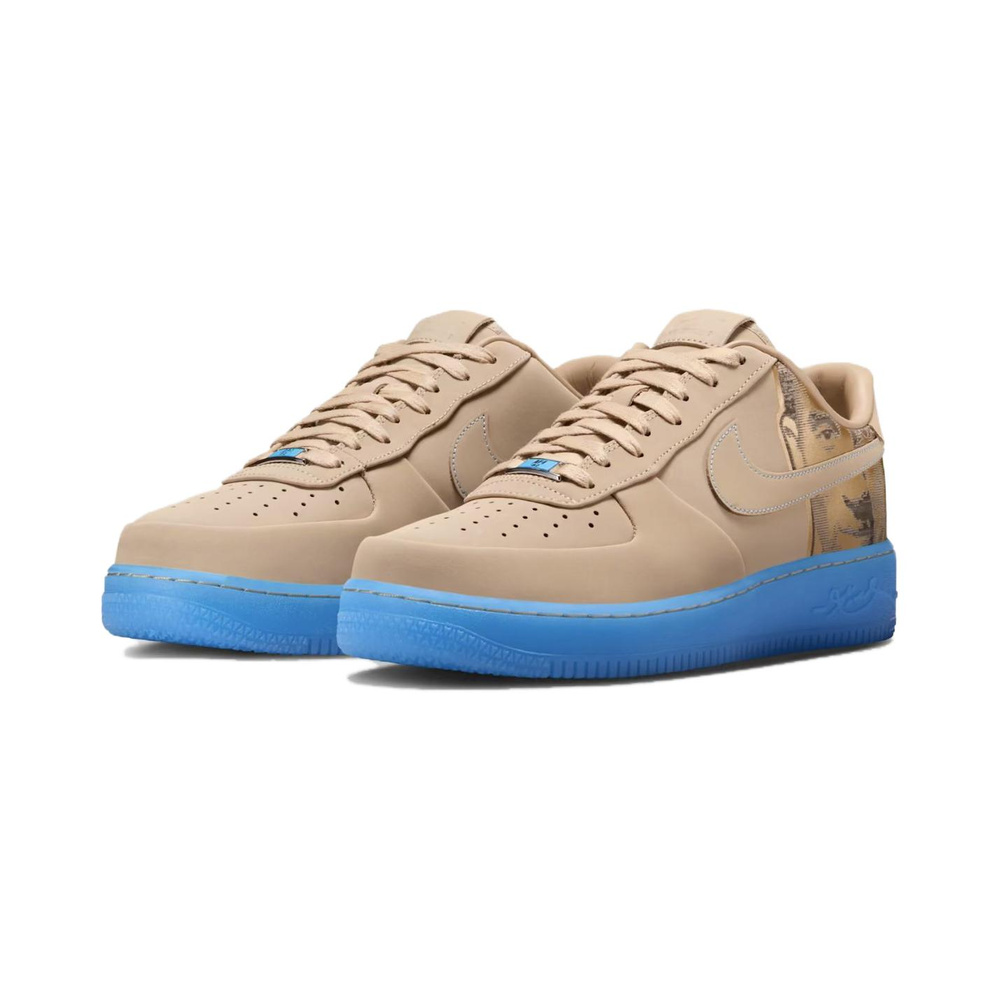 Nike Air Force 1 'Silt Red / Sail / Gum Medium Brown / Game Royal' Мужские