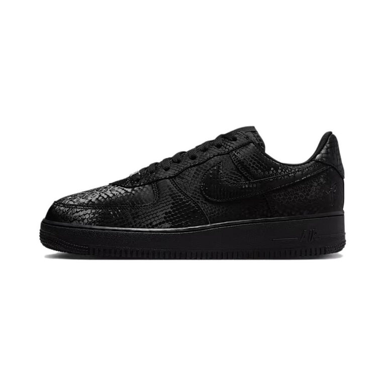 Nike Air Force 1 'Black / Anthracite / Gym Red / Metallic Dark Grey' Мужские