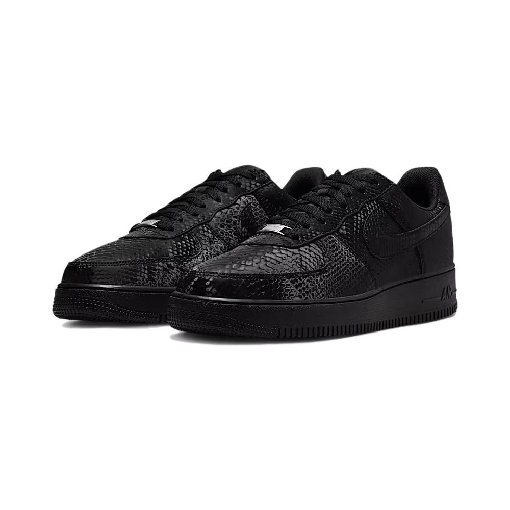 Nike Air Force 1 'Black / Anthracite / Gym Red / Metallic Dark Grey' Мужские