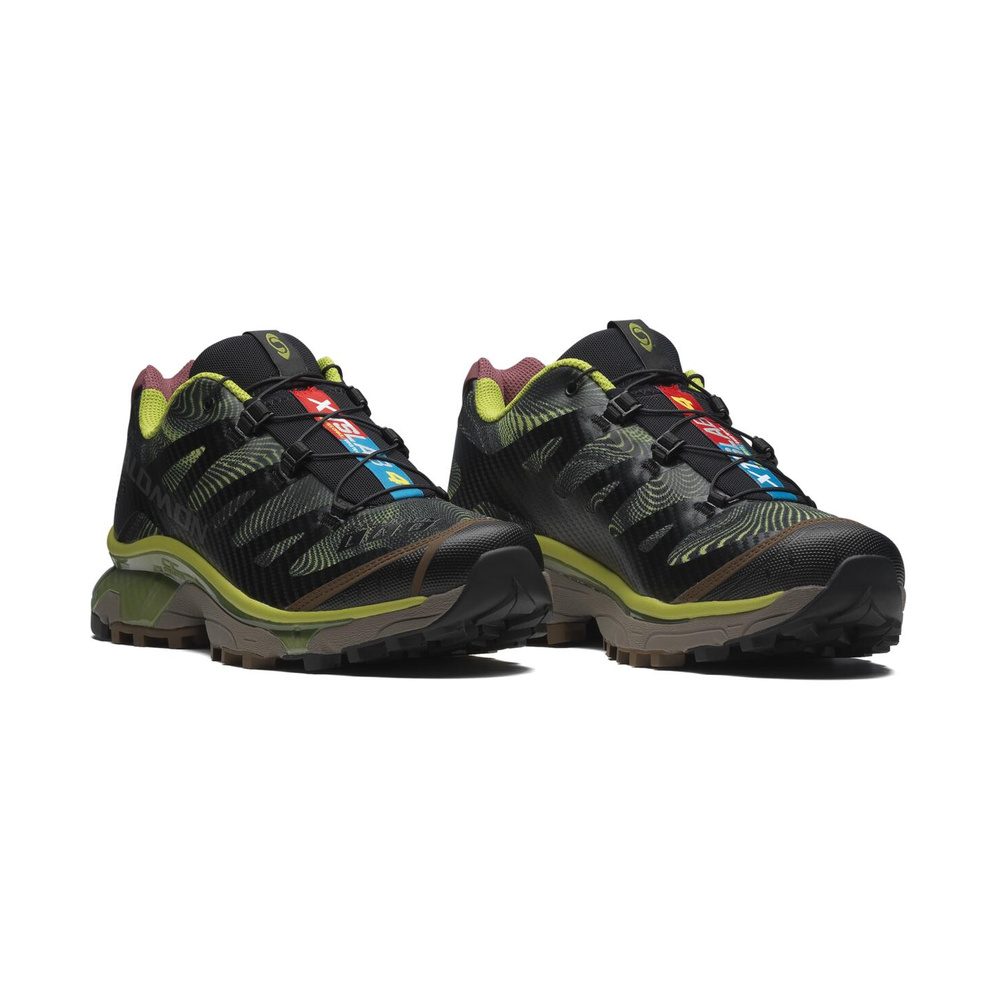 Salomon XT-4 OG 'Xt Rave At Dawn Black Dark Citron' Мужские