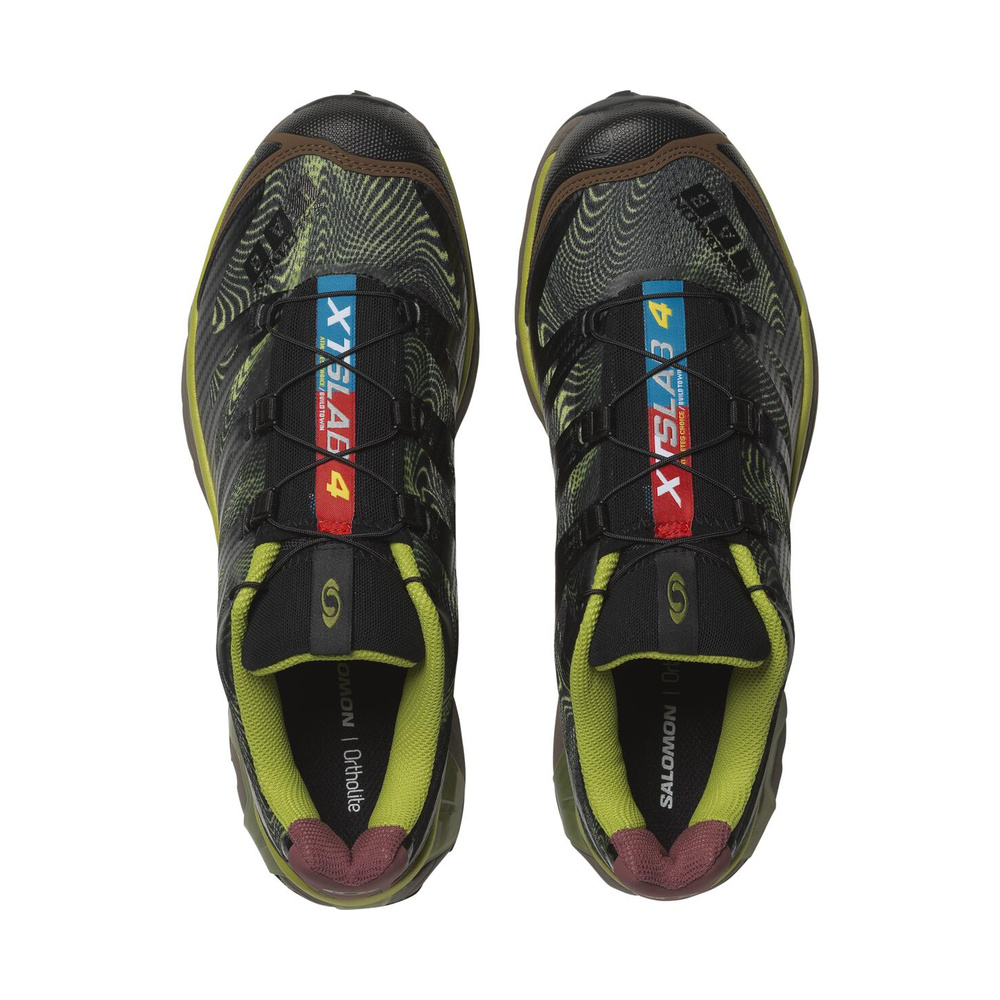 Salomon XT-4 OG 'Xt Rave At Dawn Black Dark Citron' Мужские
