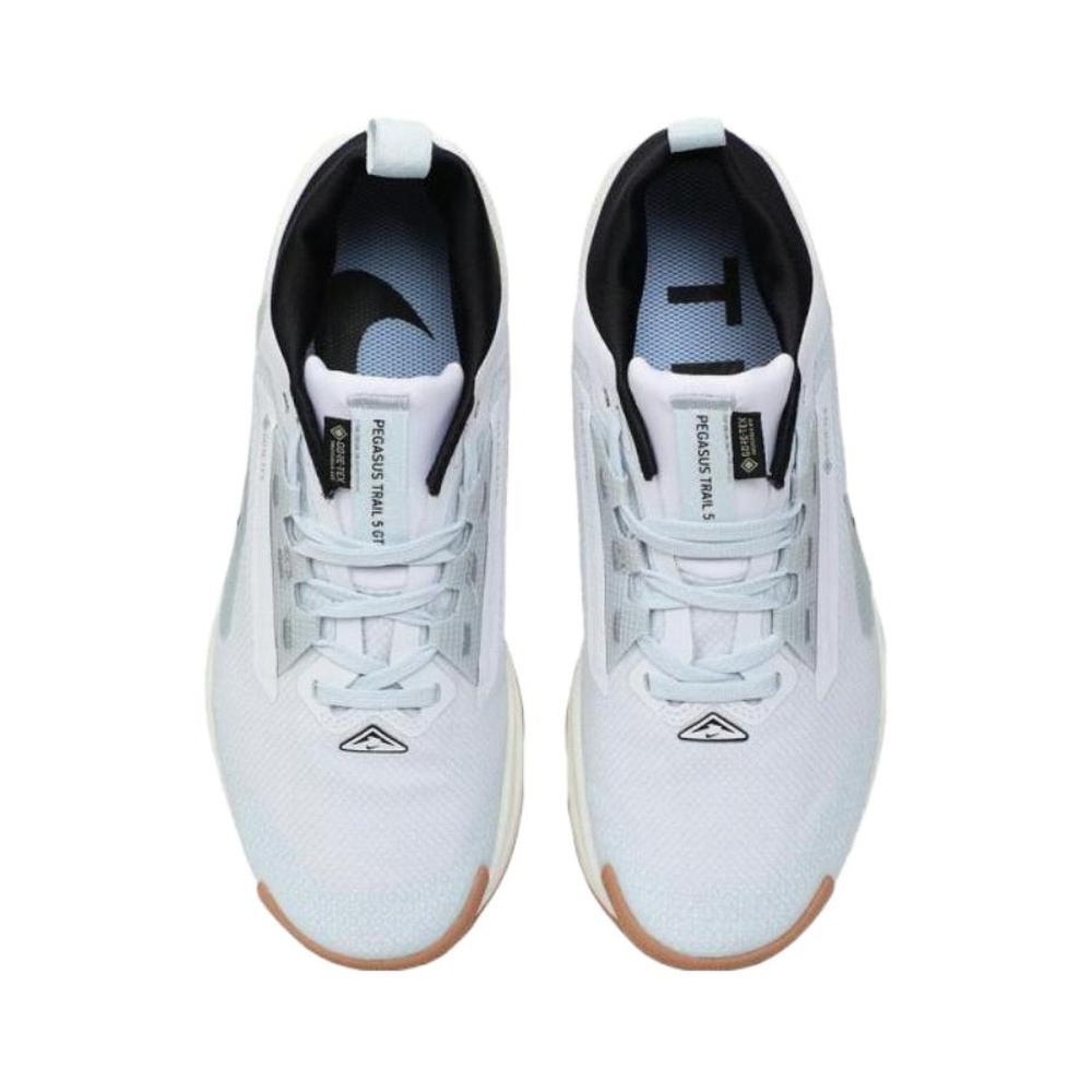 Nike Pegasus Trail 5 GTX 'White Blue Tint Gum Med Brown' Женские