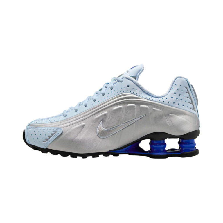Nike Shox R4 'Deep Royal Blue / Dark Smoke Grey / Sport Red' Женские