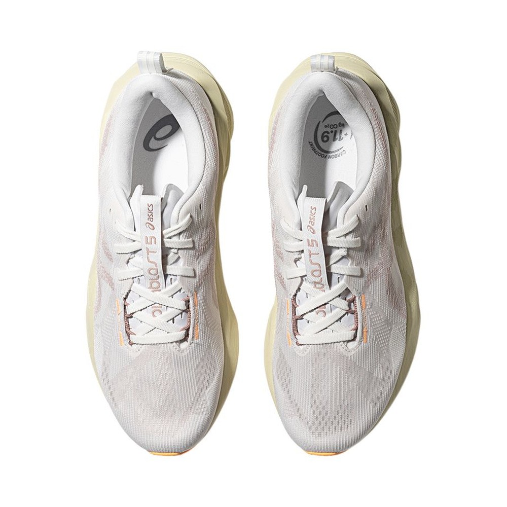 Asics Novablast 5 "White/Fawn Wide" 'White/Fawn Wide' Мужские