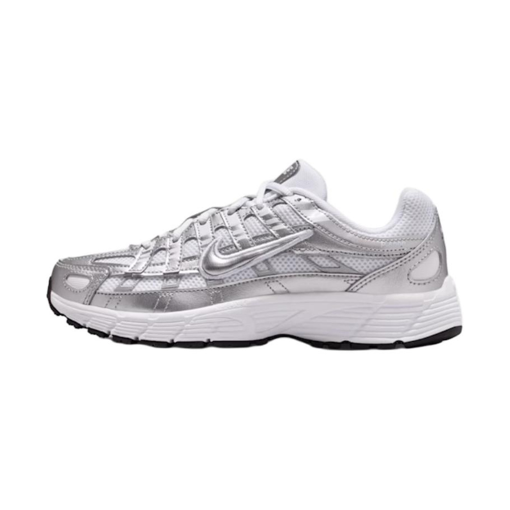 White Metallic Silver