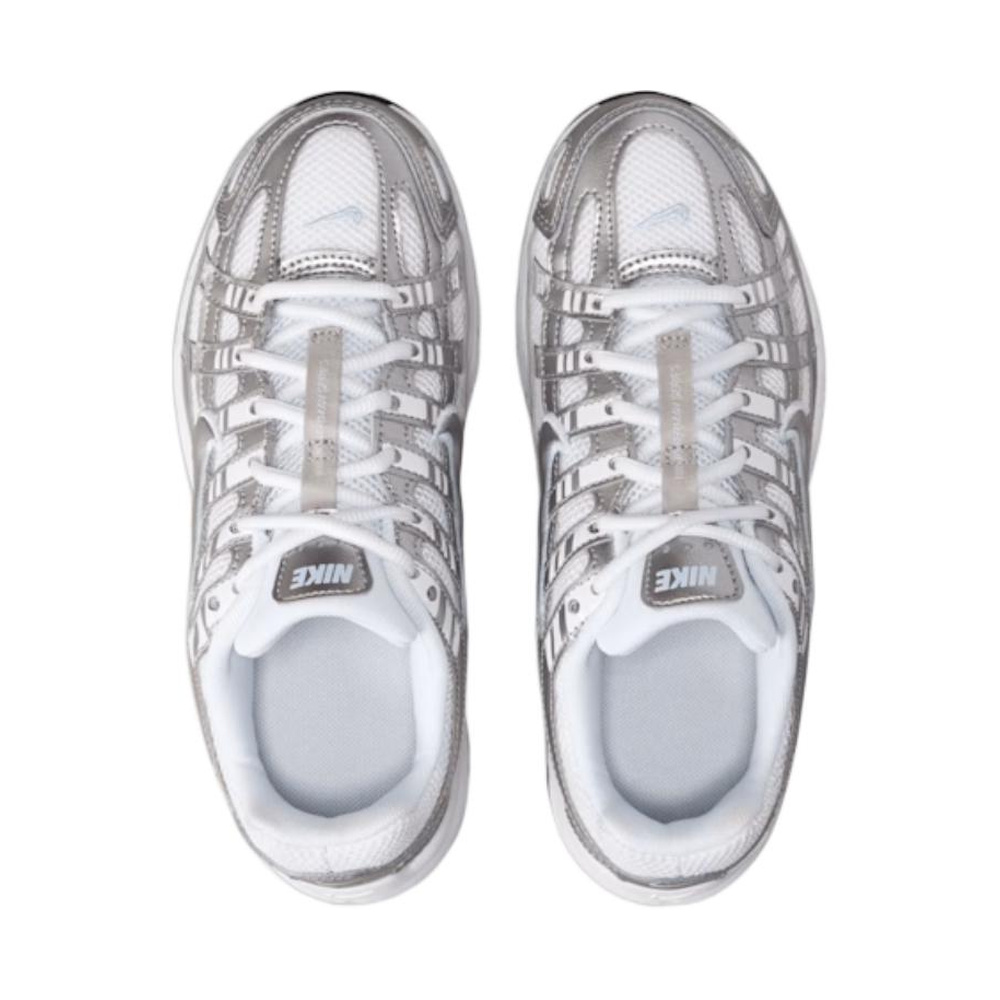 Nike P 6000 'White Metallic Silver' Унисекс