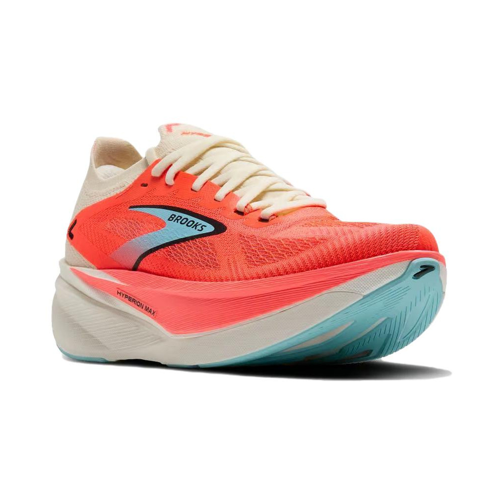 Brooks Hyperion Max 3 'Coconut Fiery Coral' Женские