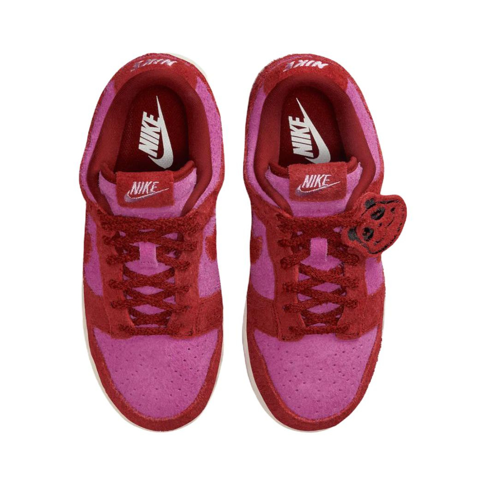 Nike Dunk 'Black / Coconut Milk / Gym Red' Женские