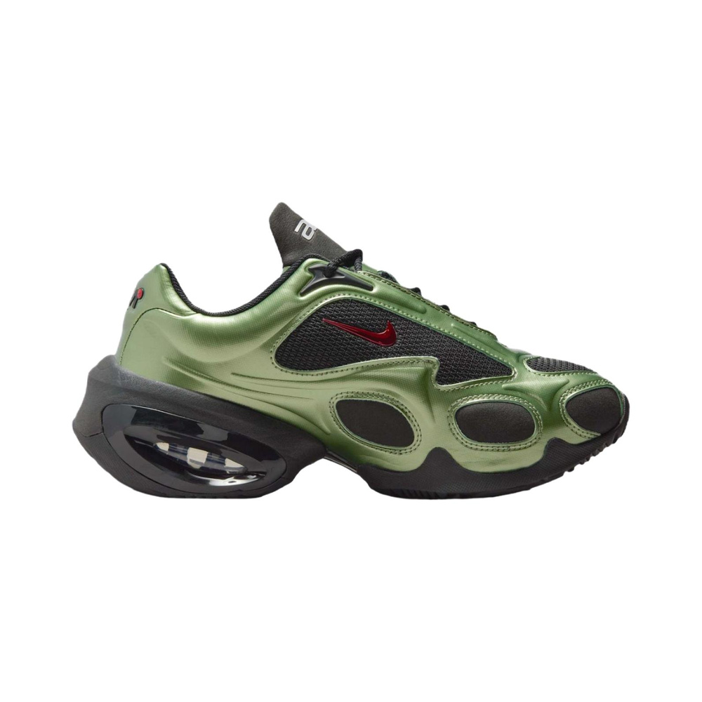 Nike Air Max Muse 'Black / Oil Green / Metallic Silver / University Red' Женские