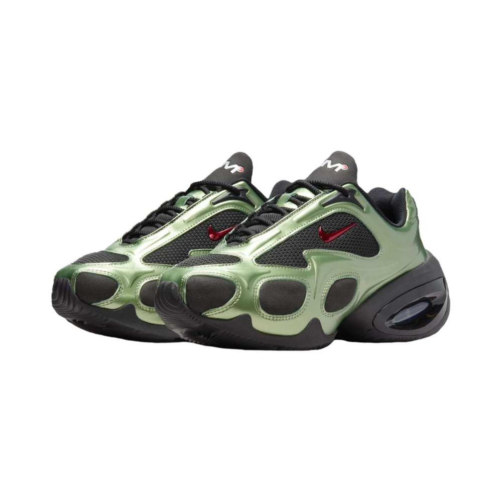Nike Air Max Muse 'Black / Oil Green / Metallic Silver / University Red' Женские