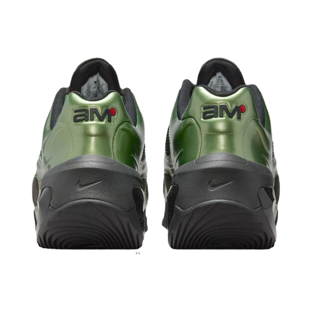 Nike Air Max Muse 'Black / Oil Green / Metallic Silver / University Red' Женские