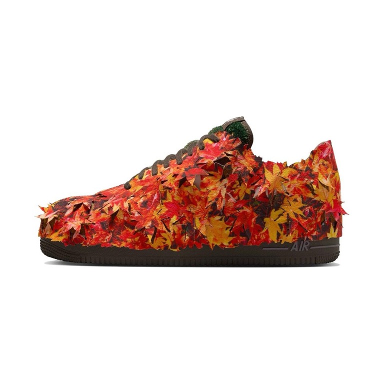 Nike Air Force 1 'Indigo Burst Blue Void Orange Pulse Hot Lava' Мужские