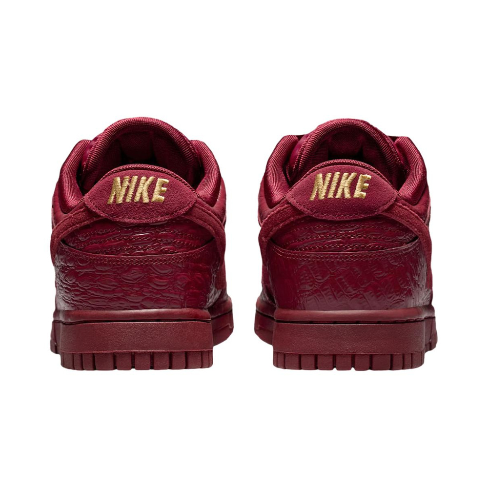 Nike Dunk 'Team Red / Metallic Gold / Dark Team Red / Team Red' Женские