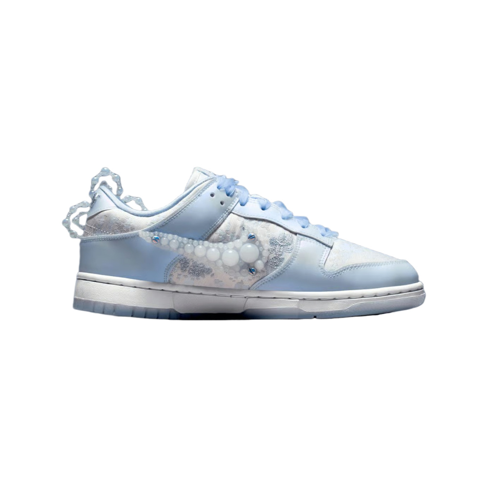 Nike Dunk Low 'Hydrogen Blue / Wolf Grey / Hydrogen Blue / Blue Tint' Женские