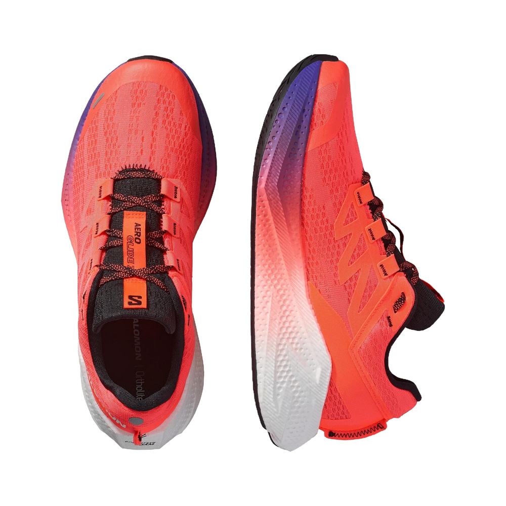 Salomon Aero Glide 3 'Neon Flame / White / Black' Мужские