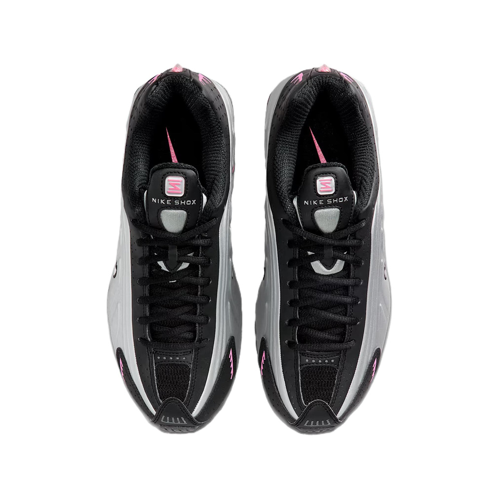 Nike Shox R4 'Black / Pinksicle / Metallic Silver' Женские
