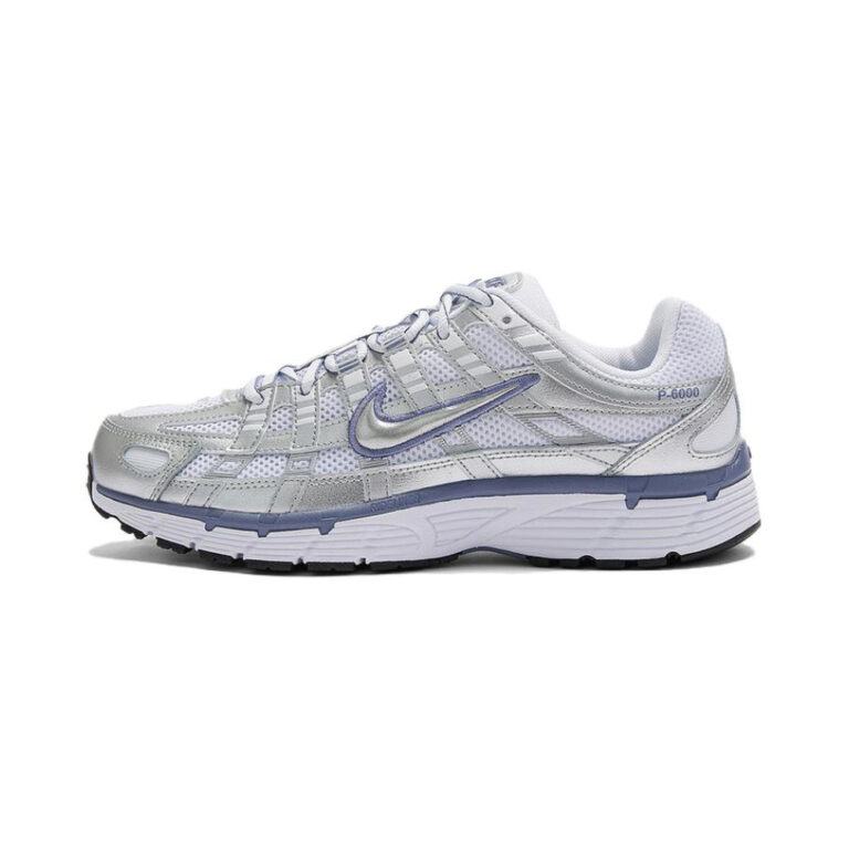 Nike P 6000 'Metallic Silver / White / Black / World Indigo' Женские