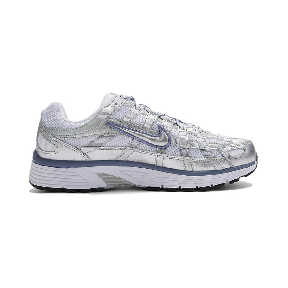 Nike P 6000 'Metallic Silver / White / Black / World Indigo' Женские