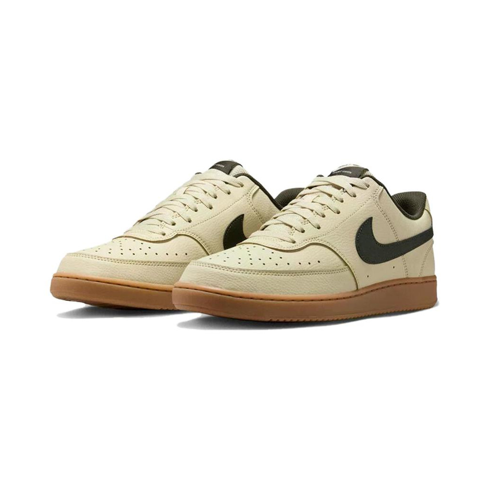 Nike Court Vision 'Coconut Milk / Neutral Olive / University Red / Linen' Мужские