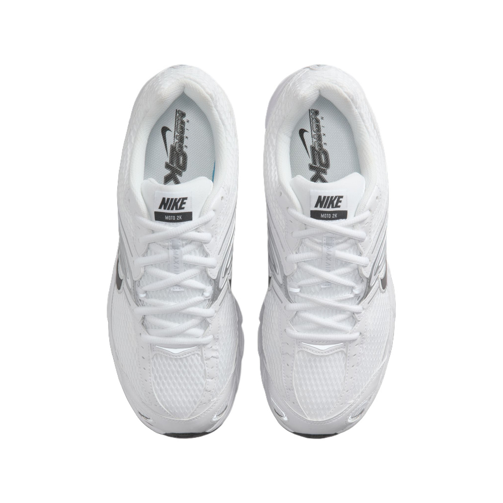 Nike Air Max Moto 2K 'White Metallic Silver Black' Мужские