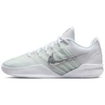 White / Mint Foam / Metallic Silver