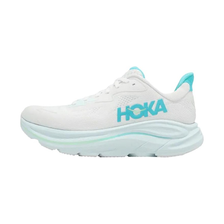 Hoka Clifton 10 'White Cielo Blue' Женские