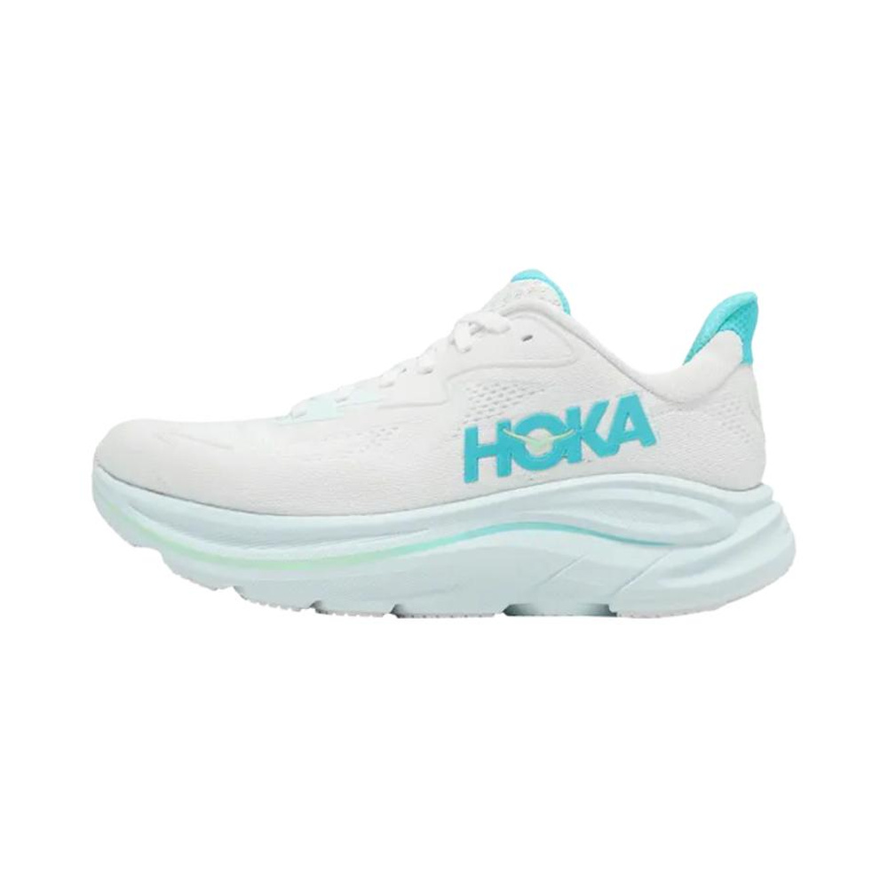 Hoka Clifton 10 'White Cielo Blue' Женские