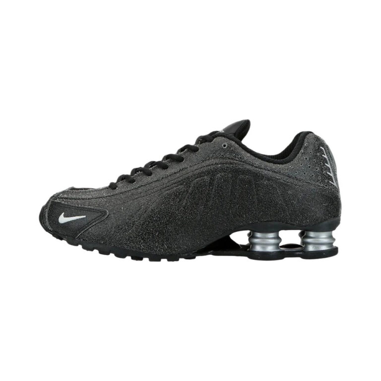 Nike Shox R4 'Black / Light Smoke Grey / Metallic Silver / Sail' Мужские