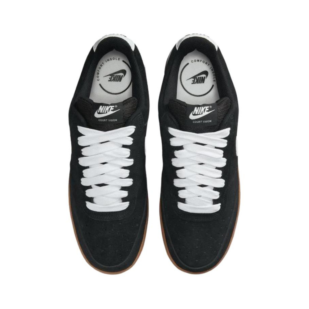 Nike Court Vision 'Black / Gum Medium Brown / White' Мужские