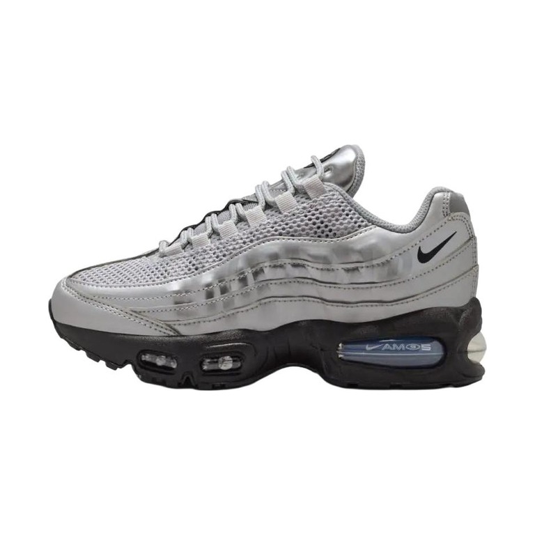 Nike Air Max 95 'Metallic Silver / Black / University Red / Black' Мужские