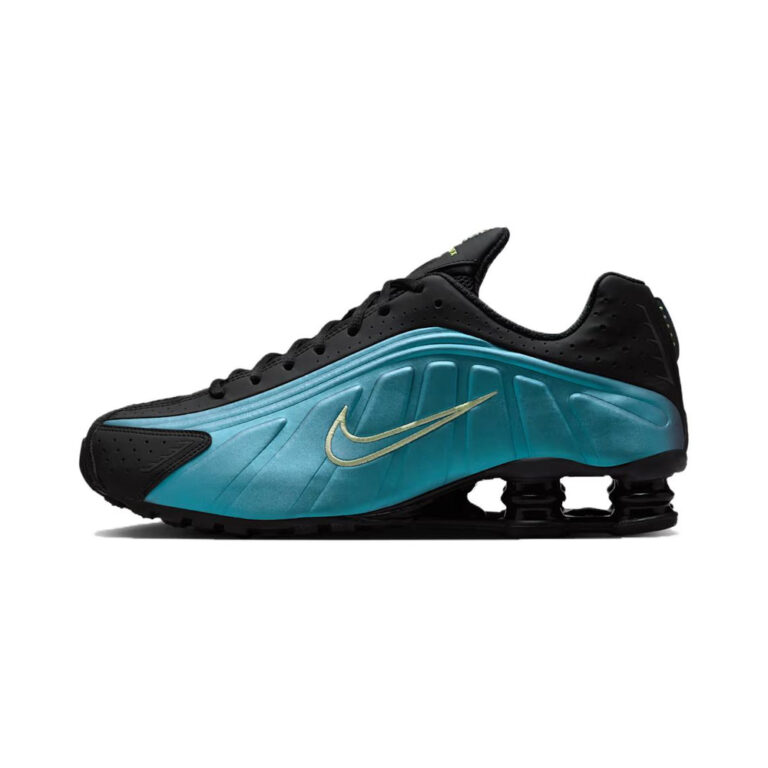 Nike Shox R4 'Sapphire / Pencil Point / Black / Light Liquid Lime' Мужские