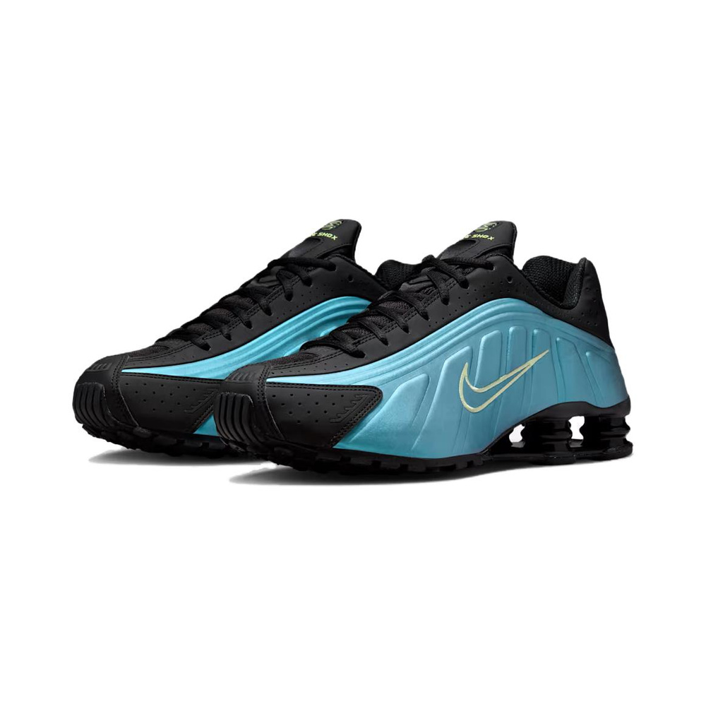 Nike Shox R4 'Sapphire / Pencil Point / Black / Light Liquid Lime' Мужские