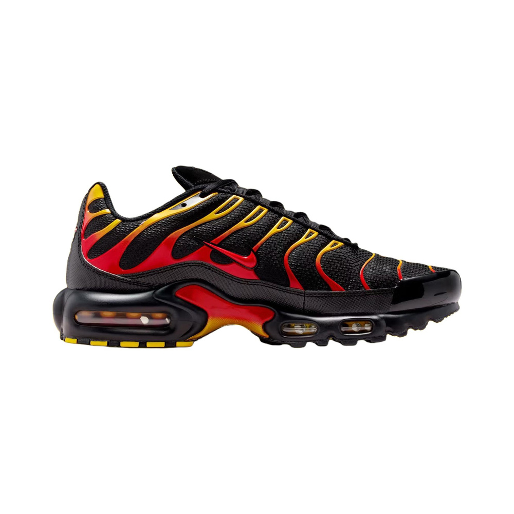 Nike Air Max Plus 'Black / Total Orange / Light Silver' Мужские