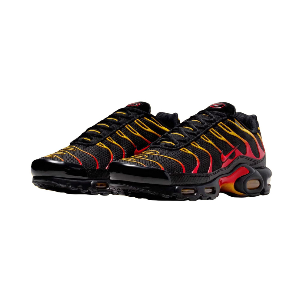 Nike Air Max Plus 'Black / Total Orange / Light Silver' Мужские